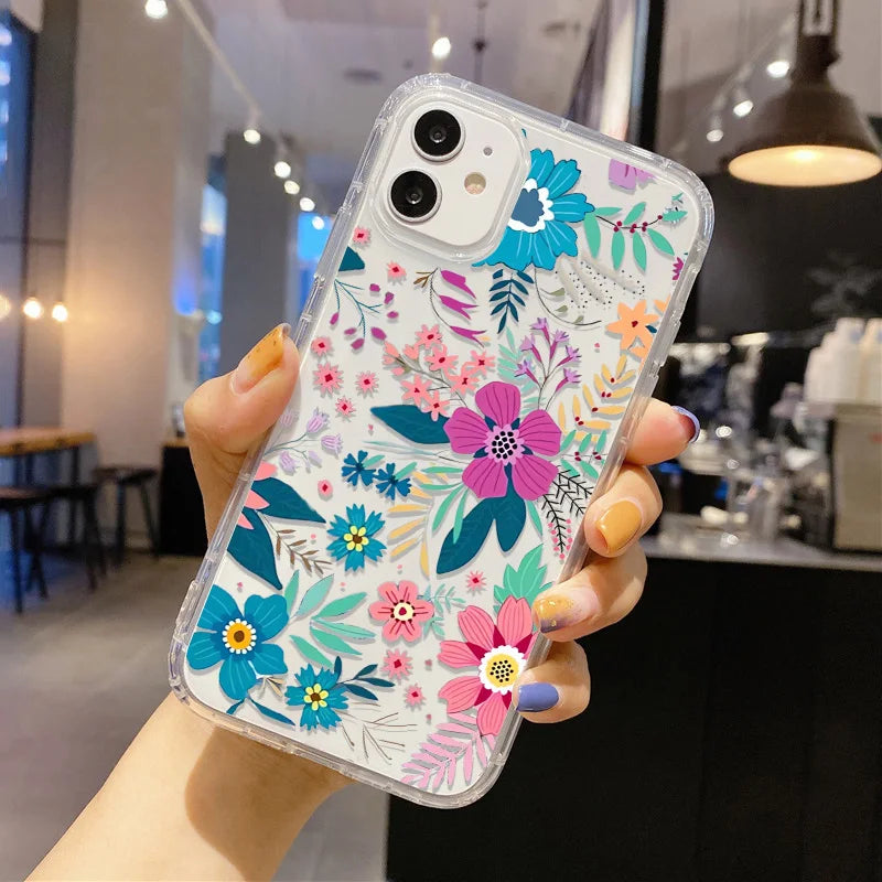 Daisy Flowers Pattern Phone Case For iPhone