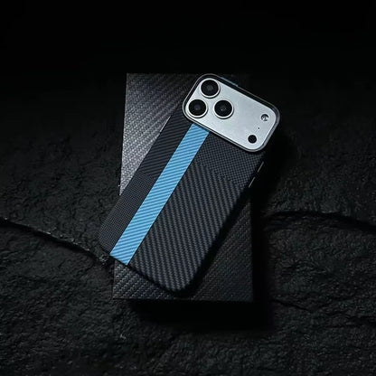 Luxury Carbon Fiber MagSafe Armor Case For iPhone