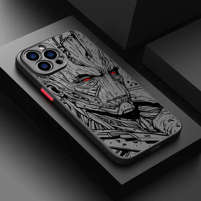 Marvel Venom Iron Man Groot Phone Case For iPhone