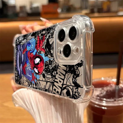 Marvel Spider Man Venom Clear Case For iPhone