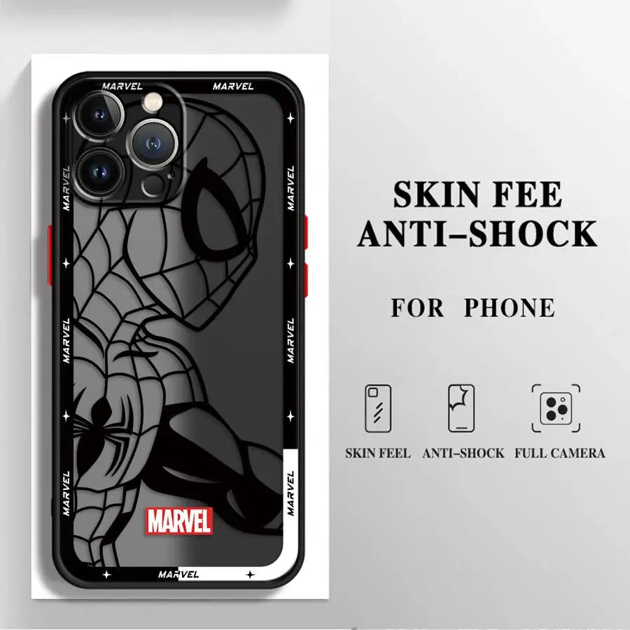 Marvel Spiderman Logo Case For iPhone