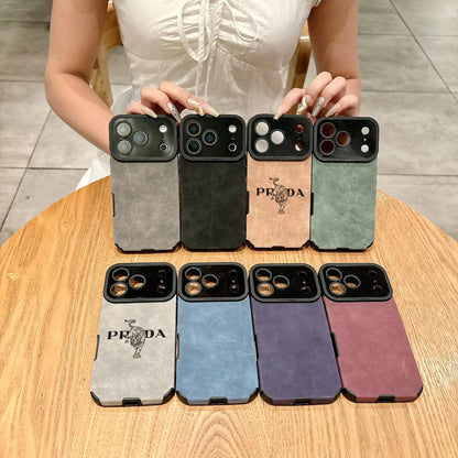 Microfiber Leather Phone Case For iphone Luxury Funda Italy Tiger Streetwear Cases