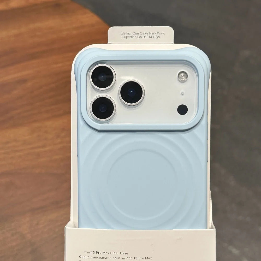 Shockproof Water Ripple Magnet Case For iPhone