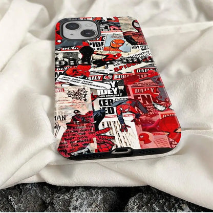Case For iPhone Hard Phone Cover Marvel Spider Man