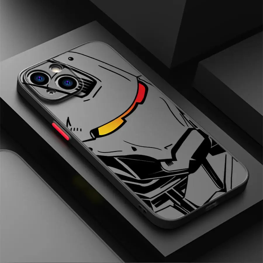 Marvel Iron Man Spiderman Back Phone Cover Case For iPhone