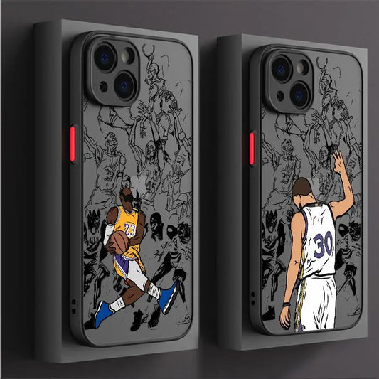 Cute Basketball Star Phone Case For iPhone