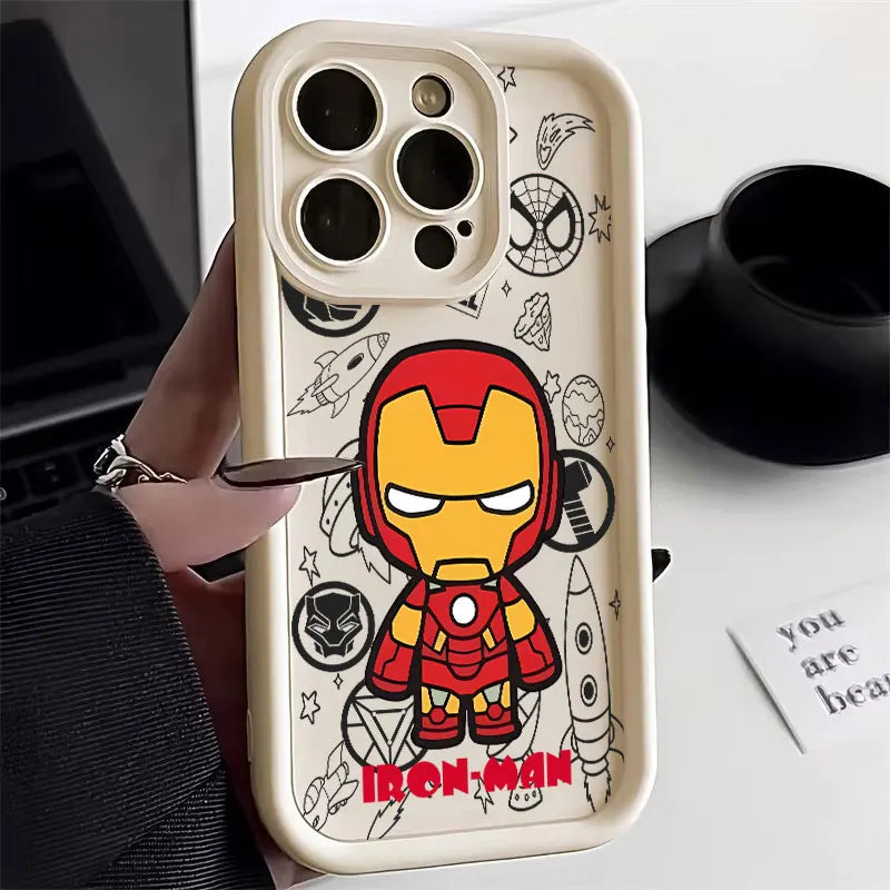 Miles Morales Spider Gwen Marvel Case For Apple iPhone