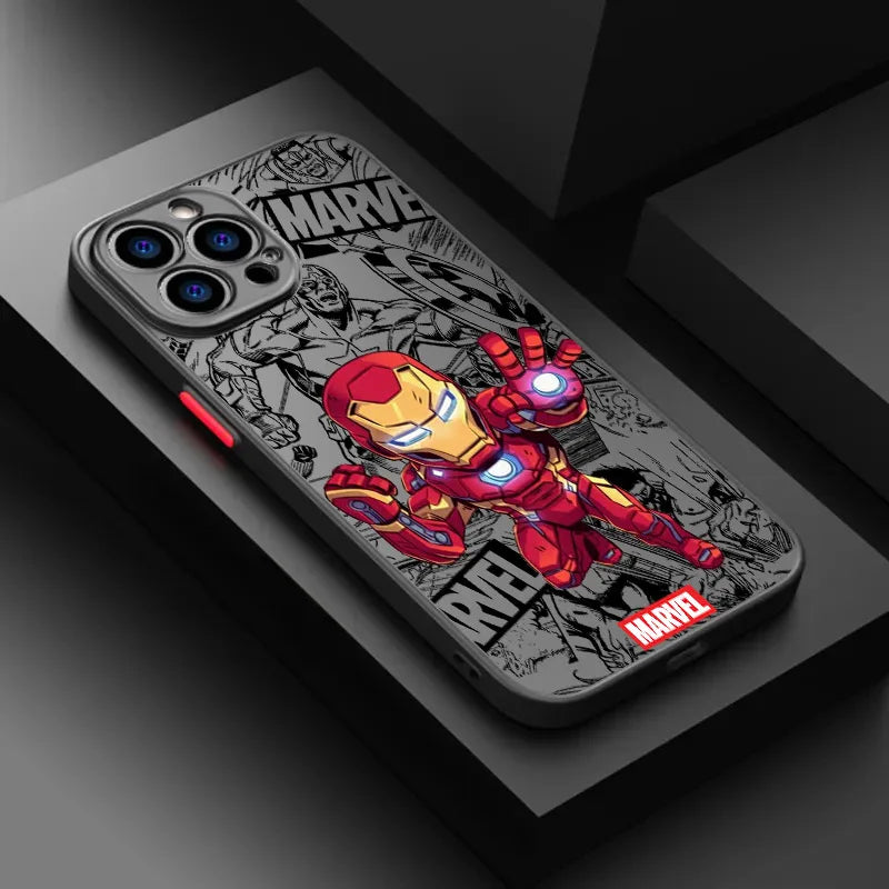 Luxury Cool Marvel Spider Man Venom Phone Case For iPhone