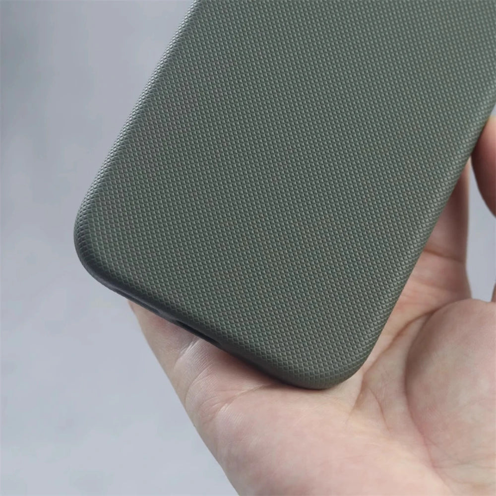 Luxury Alloy Lens Frame Particle PU Leather Magnetic Case For iPhone