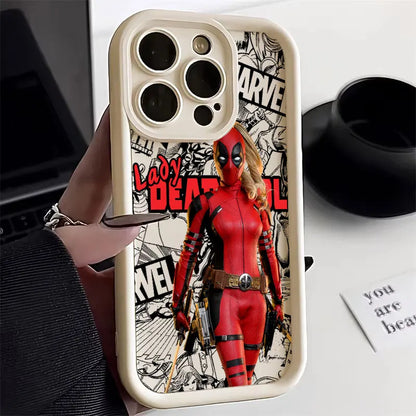 Ladypool Lady Deadpool Marvel Case For Apple iPhone