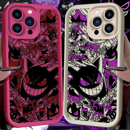 Pokemon Gengar Graffiti Phone Case For iPhone