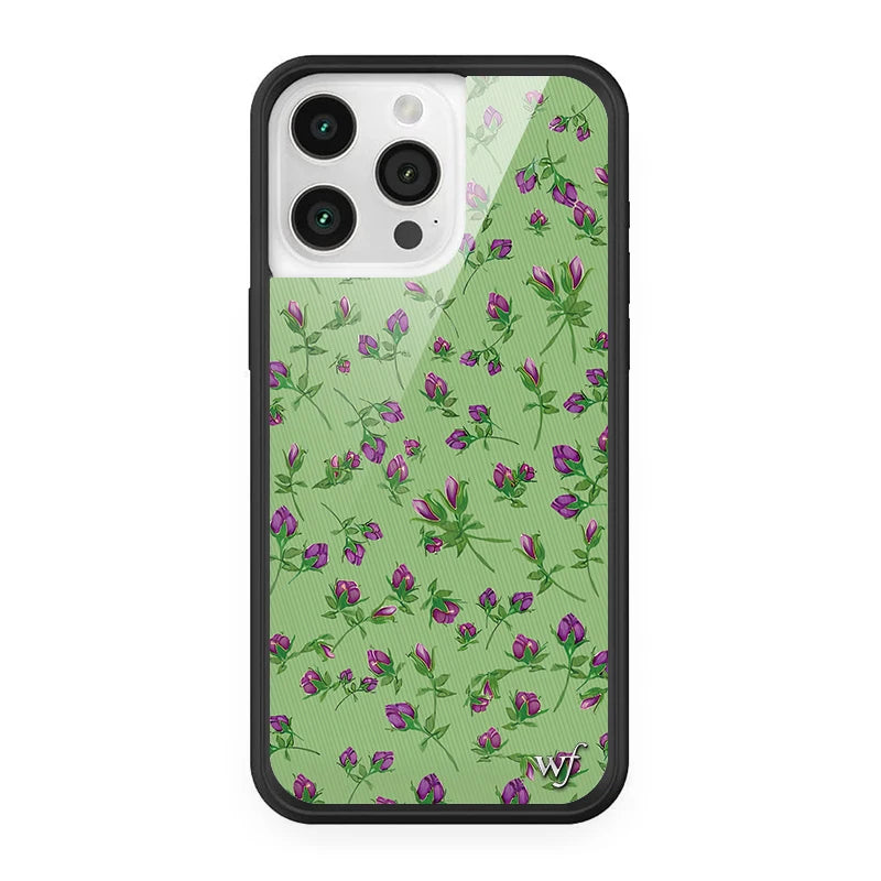 Wildflower Lila Moss Dreamy Hearts Phone Case For iPhone