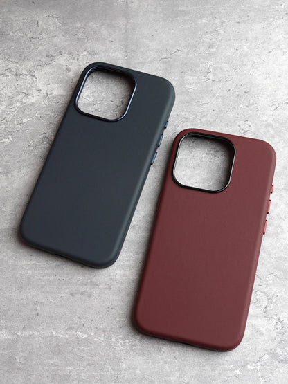 YMW Italian Nappa Genuine Leather Case for iPhone
