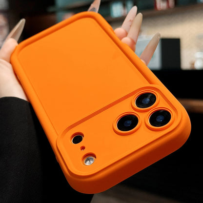 Cases Luxury Pure Color Soft Silicone Shockproof Phone Case For iPhone
