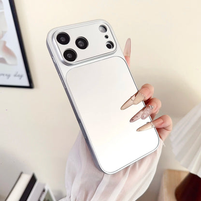 Luxury Magnetic Wireless Charging Mirror Case For iPhone Full Makeup Mirror Lens Protection Girl's Gift