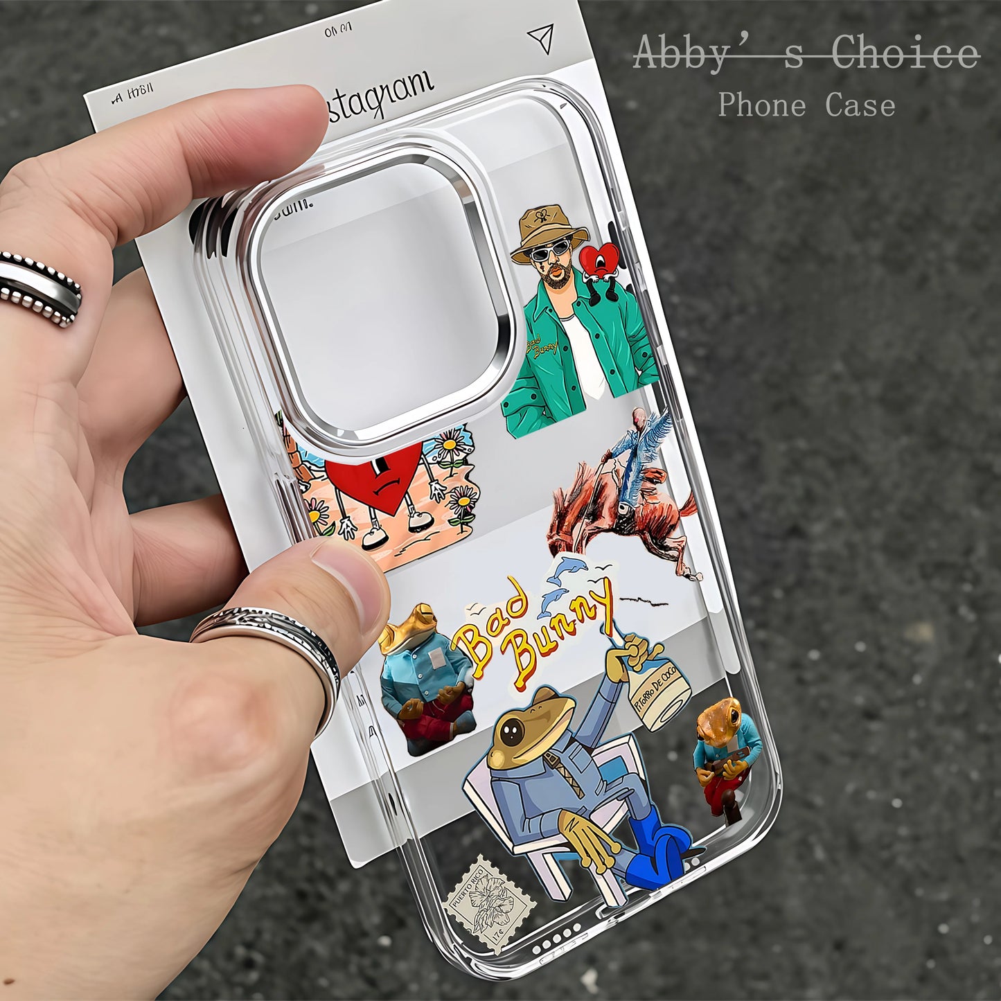 DTMF Bad Bunny Phone Case For iPhone