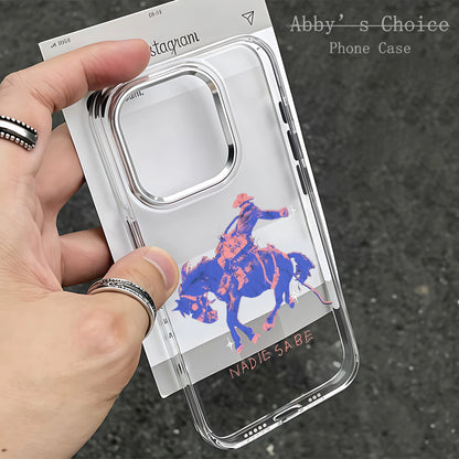 Singer Bad Bunny Art Phone Case For iPhone Transparent Soft Cover