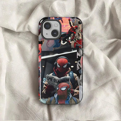 Marvel Comics Spiderman Phone Case For Apple iPhone