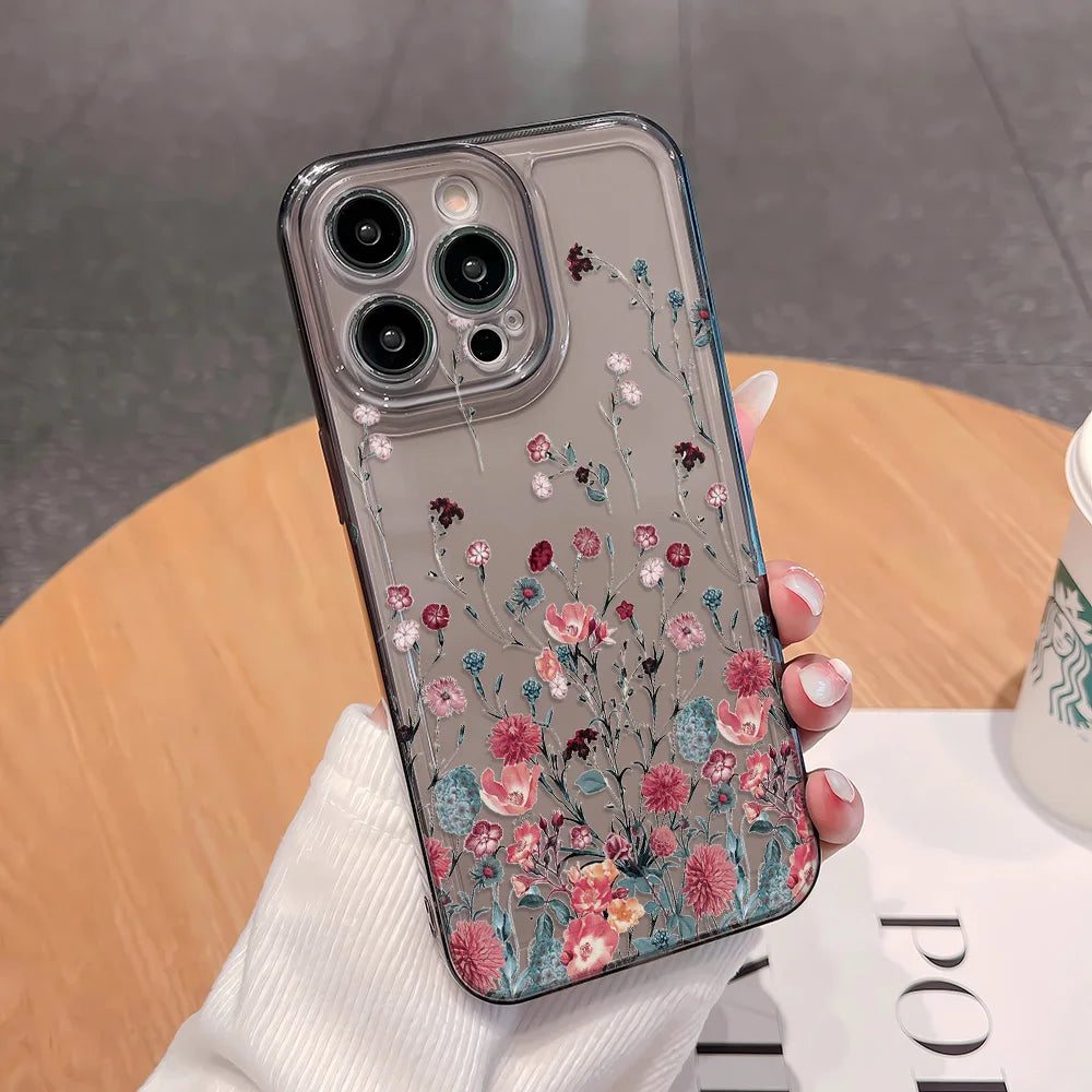 Colorfu Flowers Bloom Painted Phone Case