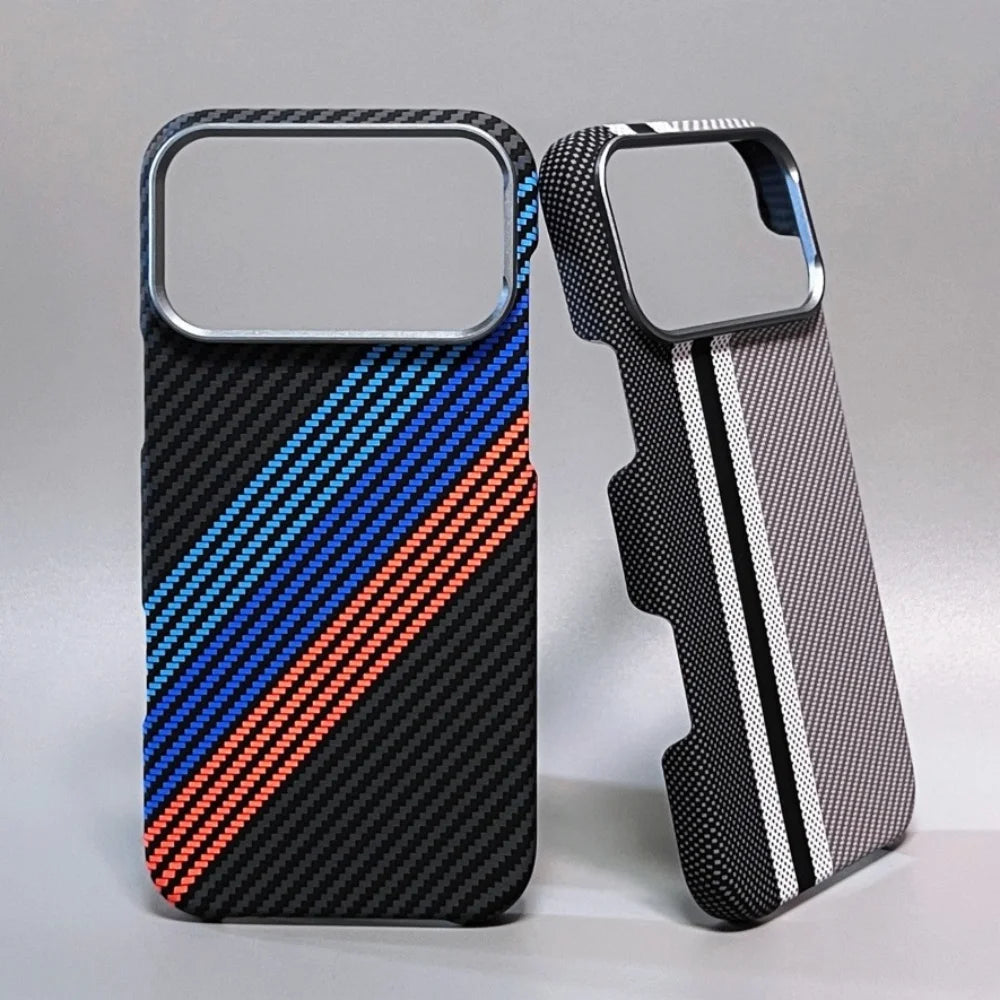 High end Kevlar Magnetic Shockproof Case For iPhone
