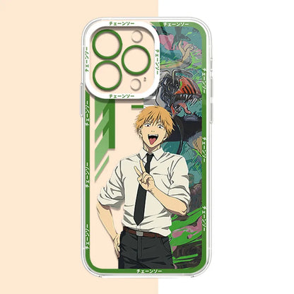 Chainsaws Mans Rese Makima Cute Phone Case For iPhone