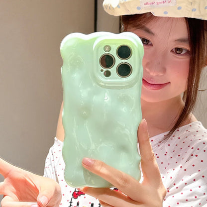 Clouds Waves Dopamine Color Phone Case