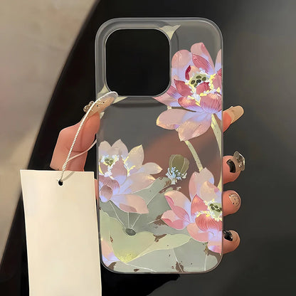 Flower Clear Phone Case For iPhone Case iPhone