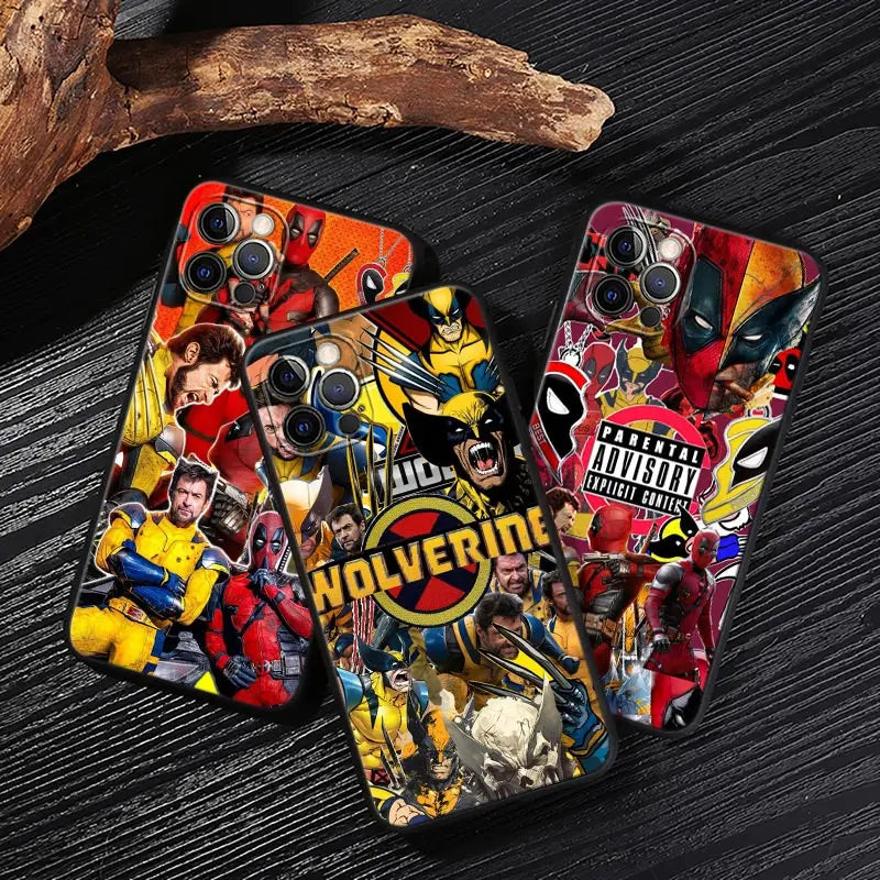 Marvel Comics Deadpool And Wolverine Case For iPhone