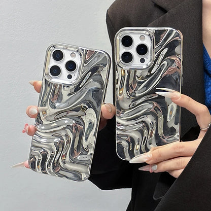 Unique Water Wave Texture Phone Back Phone Case