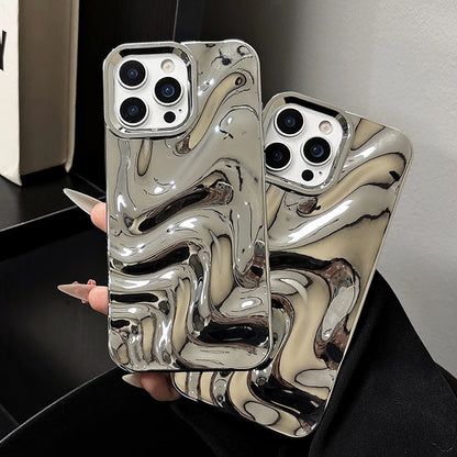 Unique Water Wave Texture Phone Back Phone Case