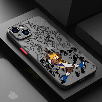 Cute Basketball Star Phone Case For iPhone