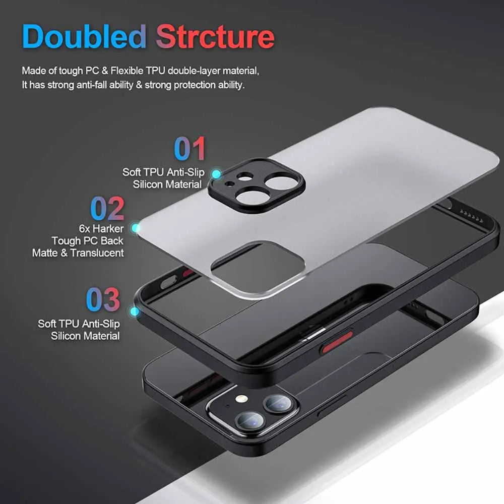 Superhero Spider Man For iPhone Frosted Translucent Soft Phone Case