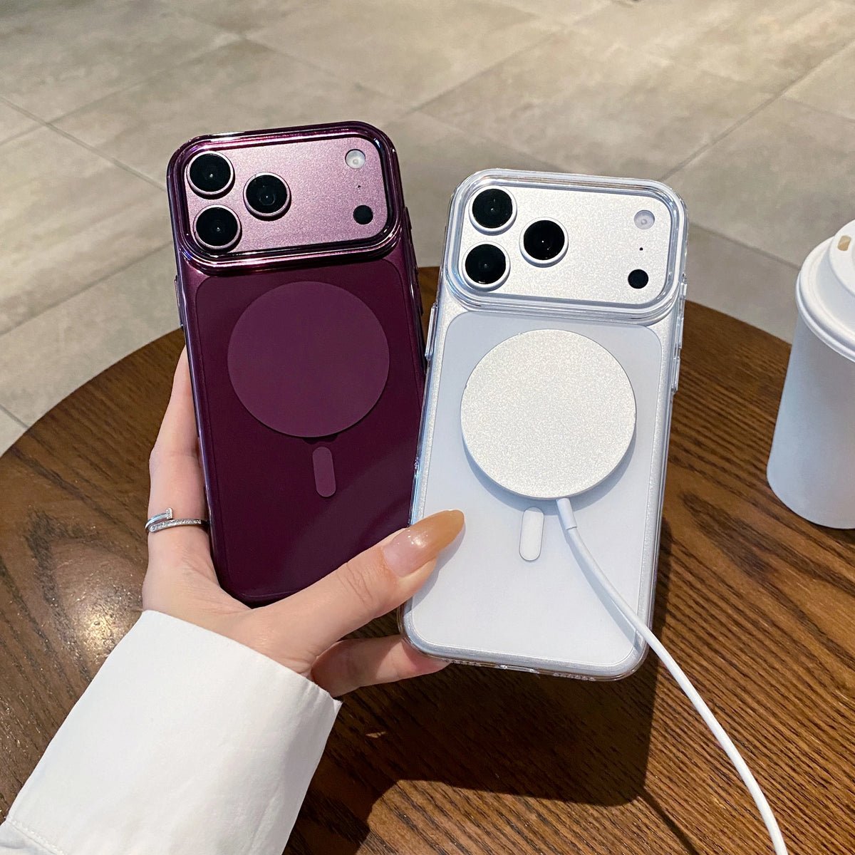 Luxurious Simple Magnetism For Official For Magsafe Phone Case For iPhone