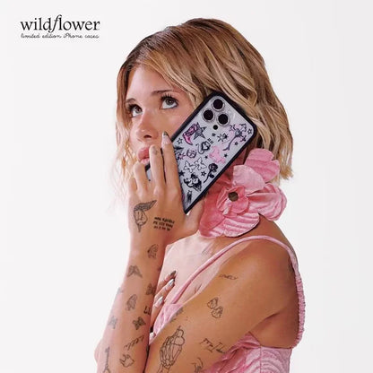 Nessa Barrett Wildflower Girls Phone Case For iPhone
