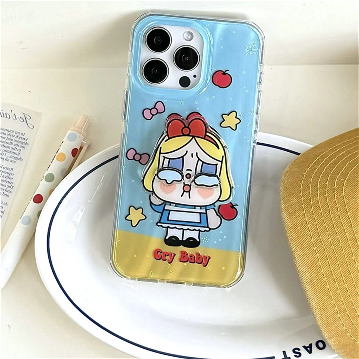 Funny Cartoon Girls Phone Case For iPhone