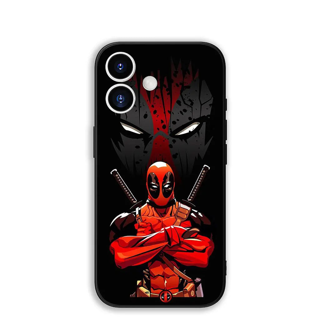 Casing For Apple iPhone Wolverine Marvel Deadpool