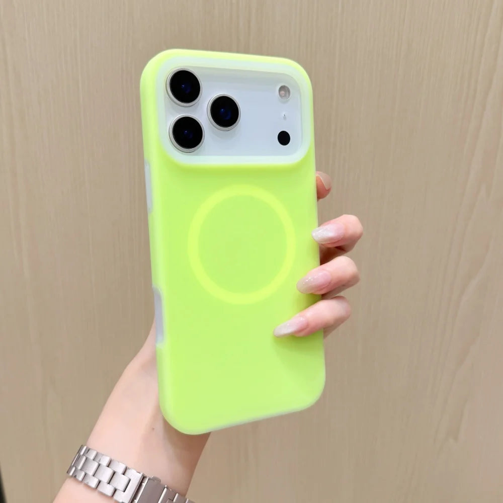 Candy Color MagSafe Liquid Silicone iPhone Case