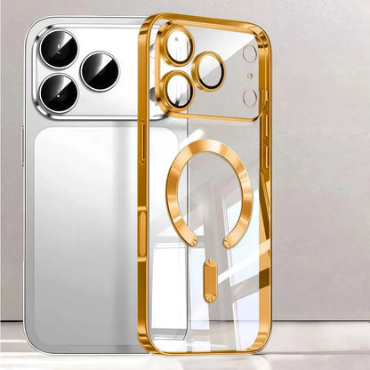 Luxury For Magsafe Magnetic Plating Phone Case For iPhone