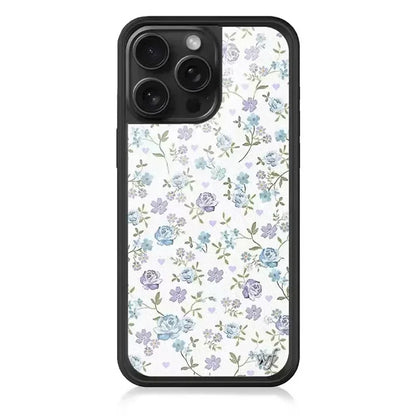 Fashion Wildflower Cartoon Swans Phone Case For iPhone
