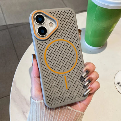 Honeycomb Mesh Cooling Magnetic Phone Case