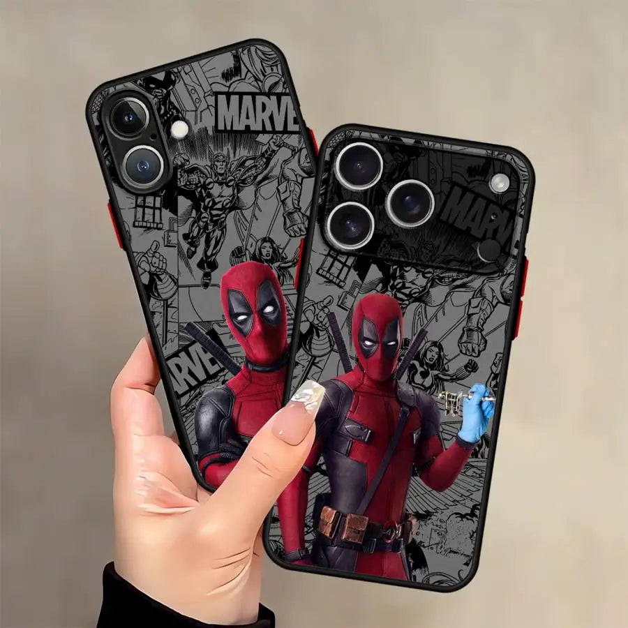 Marvel Deadpool Funny Case For iPhone