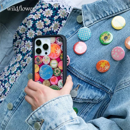 Wildflower Ins Olivia Daisy Chain Fields Phone Case For iPhone