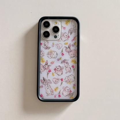 Wildflower Girls Bow High Heels Phone Case