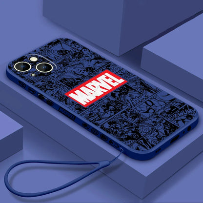 Marvel Superhero Cartoon For Apple iPhone