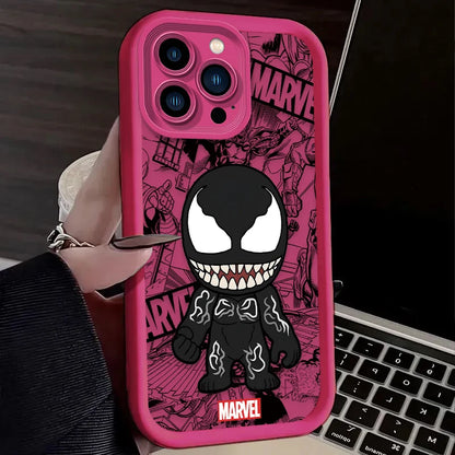 Marvel Spider Man Silicone Case For iPhone