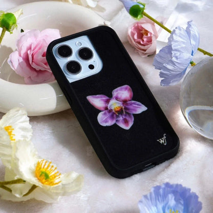 Wildflower Orchid 3D Phone Case For iPhone