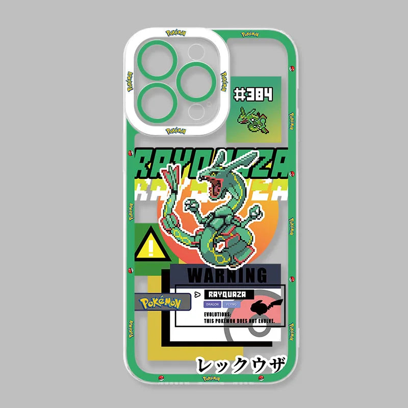 Anime Pokemon Cool Mewtwo Phone Case For iPhone