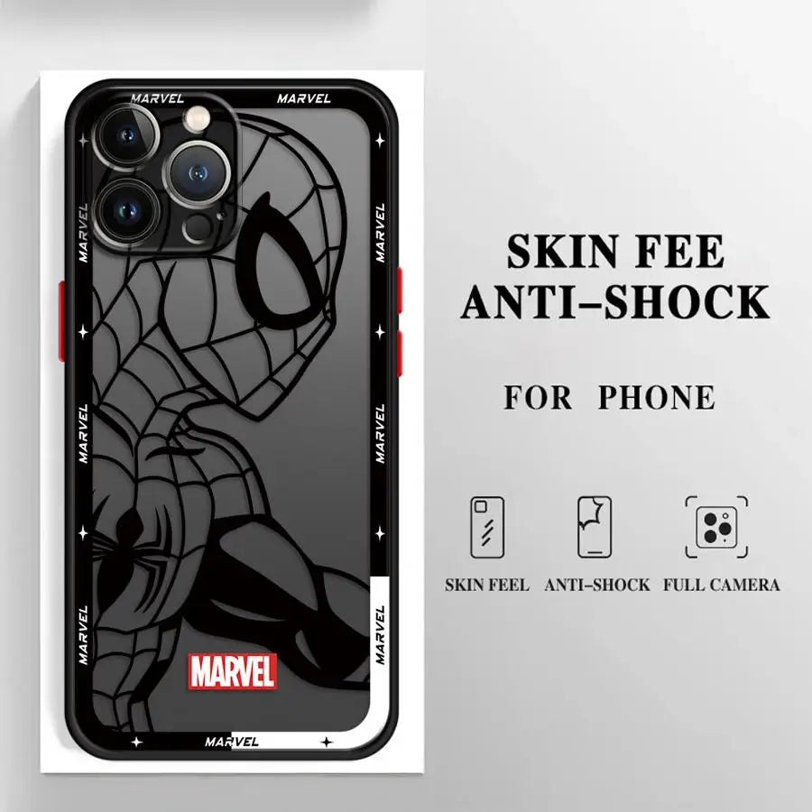 Marvel Spiderman Logo Case For iPhone