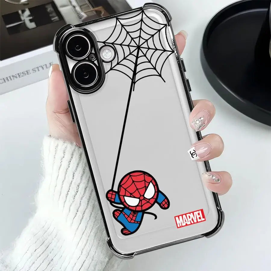 Phone Cover Case For Apple iPhone Cute Marvel Spiderman