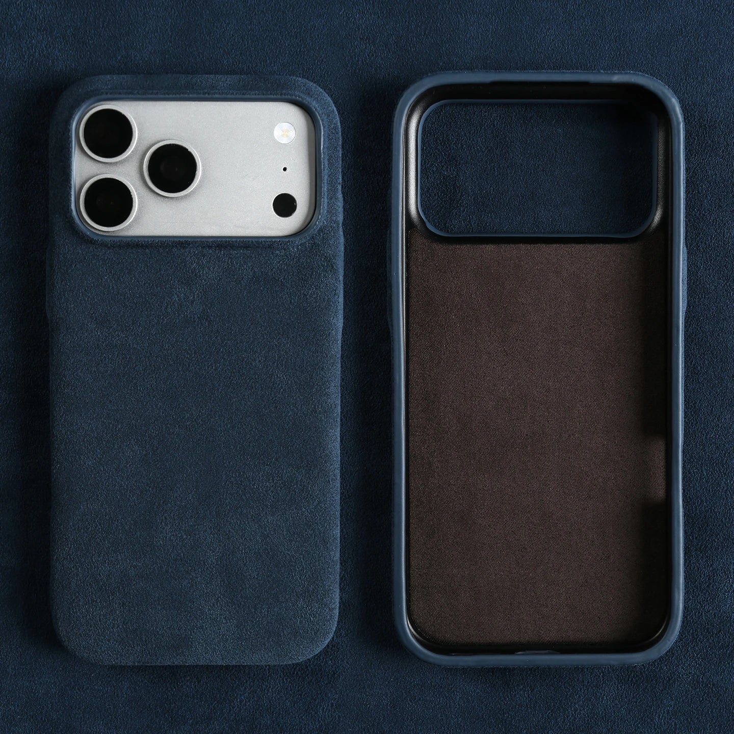 For Alcantara Premium Phone Case For iPhone Back Cover Case Shell